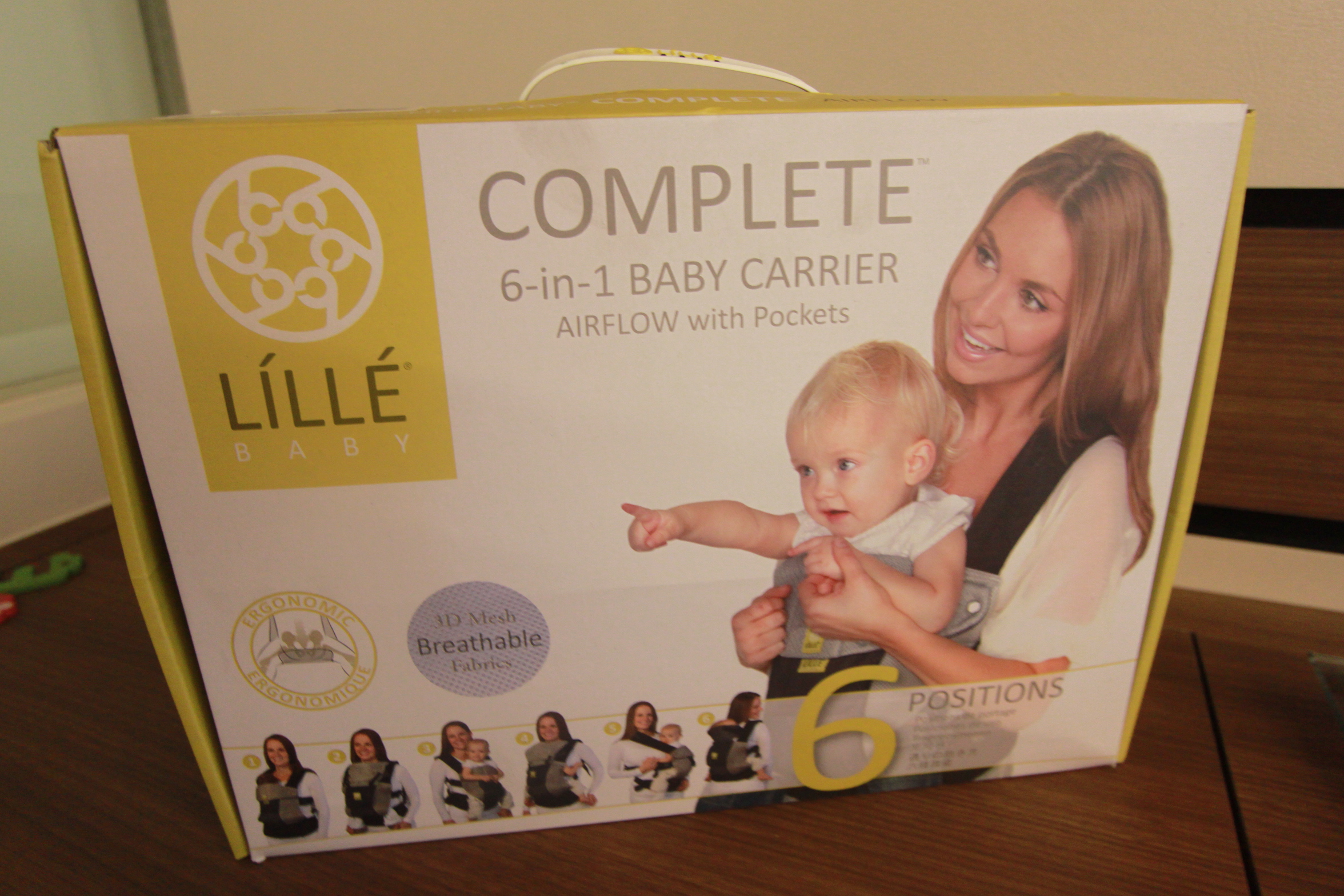 lillebaby complete 6 in 1 baby carrier