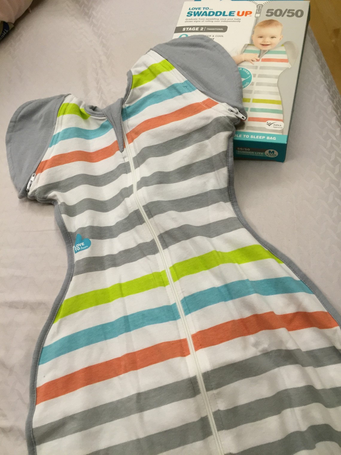 Review Love to Swaddle UP 50/50 by Love to Dream My Preciouz Kids