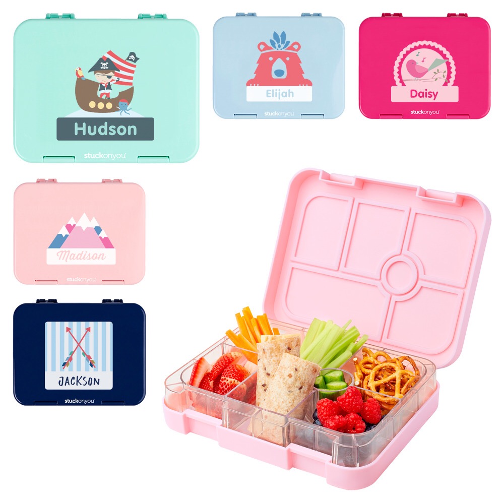 Stuckonyou Mini Personalized Bento Boxes - Perfect for Easter Baskets!