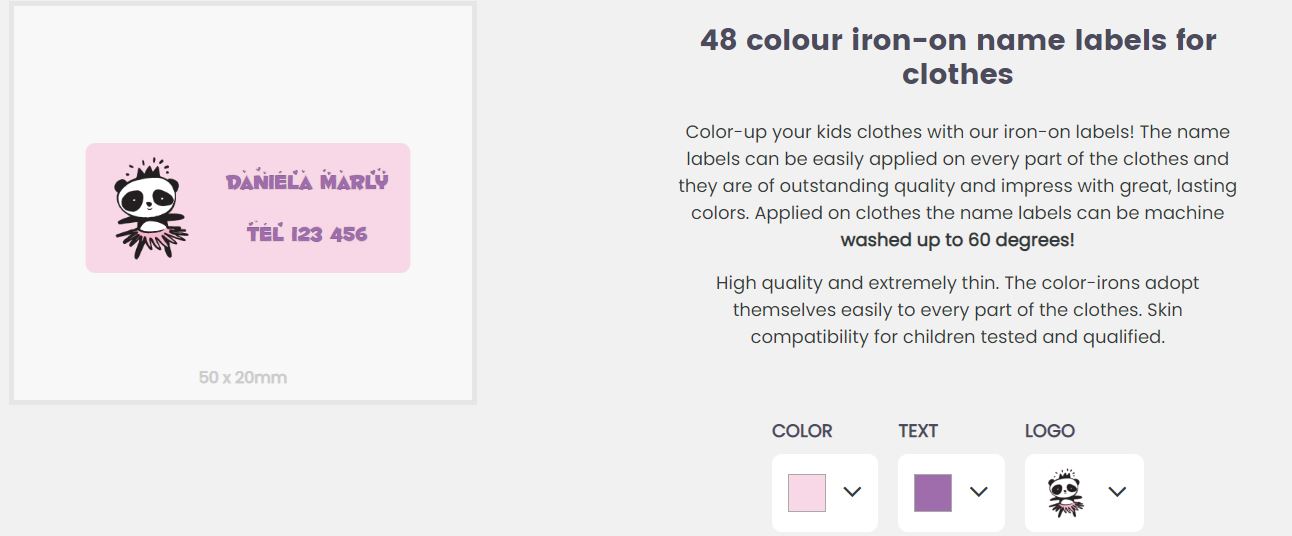 Stickerkid quality personalized labels to make parents life easier