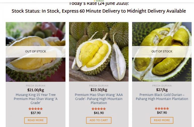 8 Durian bringing you the best durians from Pahang with 60minute