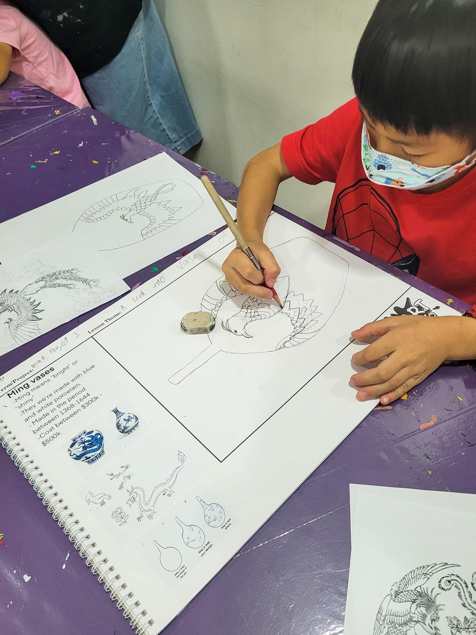 Heart Studio Term 3 Chinese Ming Vases My Preciouz Kids