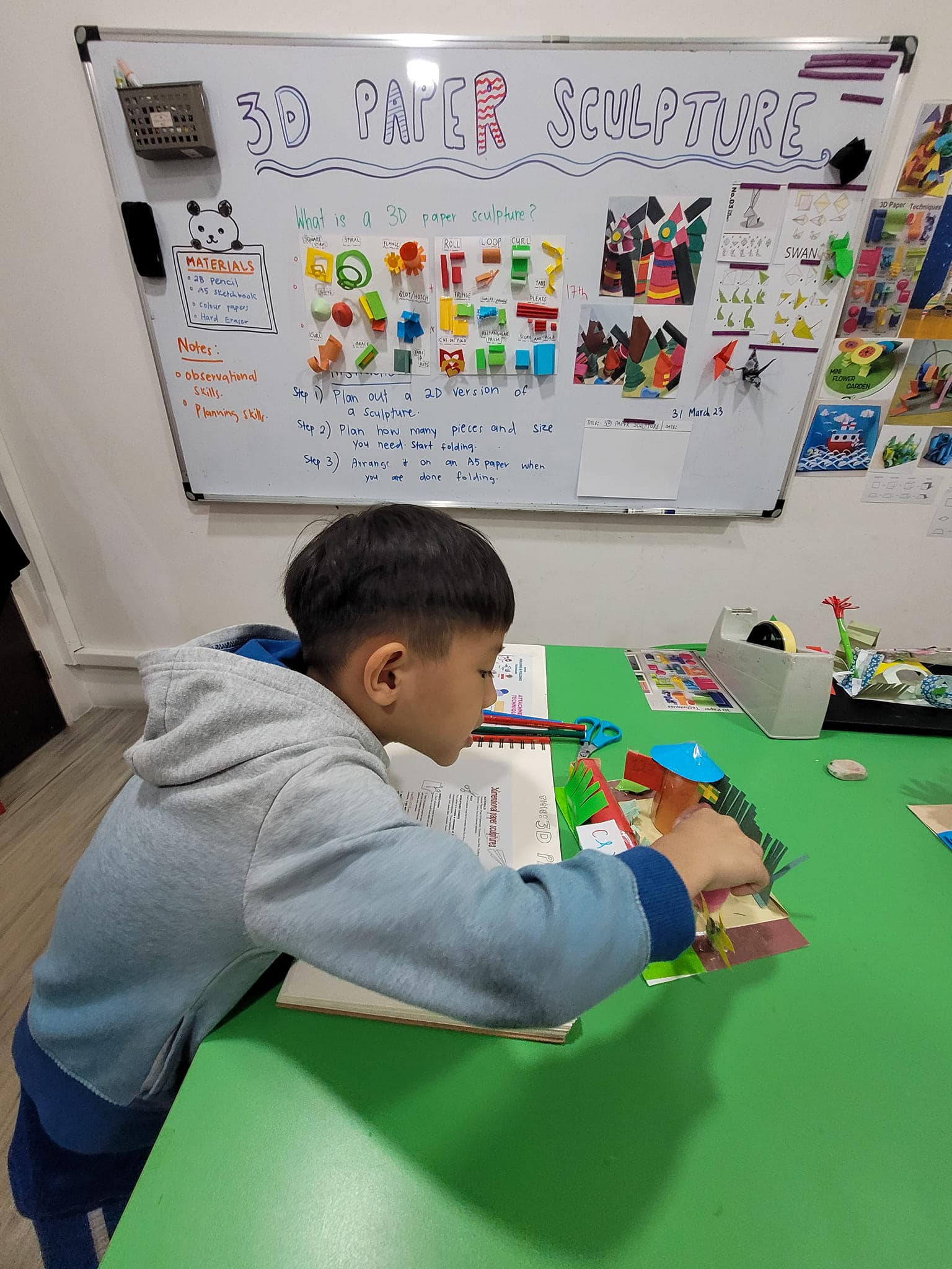 Heart Studio Term 2 – all about perspectives 3D vs 2D | My Preciouz Kids